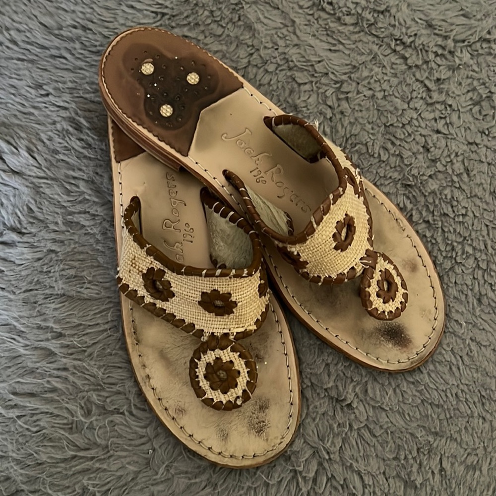 Jack Rogers, worn in with a lot of life left!